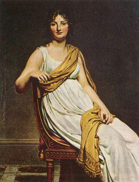 Jacques-Louis David Portrait of Madame de Verninac oil painting image